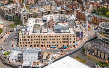 aerial view of Schwarzman